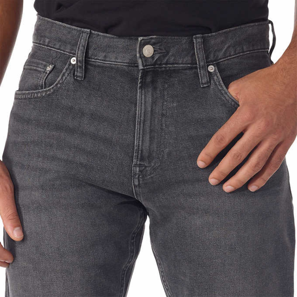 Calvin Klein Jeans Men's Straight Fit Jean Gray - Picture 3 of 5